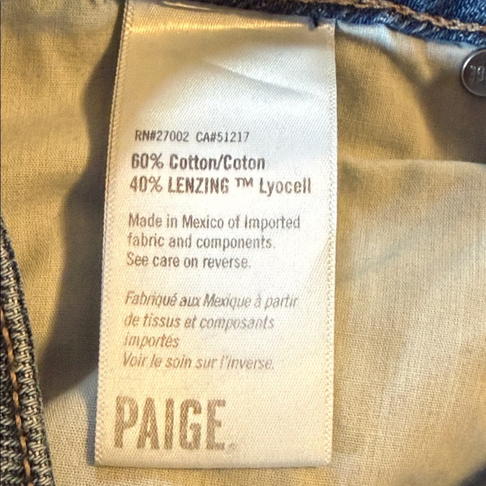 Paige Portia Wide Leg Released Hem Jeans - Picture 9 of 10